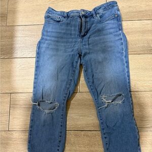 Lauren Conrad Size 14 Distressed Skinny Jeans